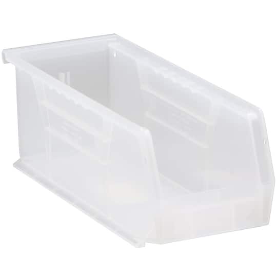 Quantum Storage Systems® Clear ULTRA Stack & Hang Bin | 10.875" x 4.125" x 4" | Michaels®